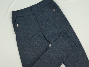 jeansy damskie ocieplane polarem: Spodnie materiałowe damskie, rozmiar S — 1