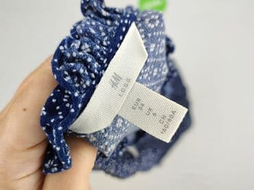 niebieska sukienka w kwiaty h m: H&M, Sukienka damska, rozmiar S — 4