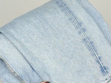 biale szerokie jeansy: Jeansy damskie, rozmiar M — 8