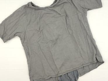 szara bluzka damska: Bluzka damska, rozmiar S — 1