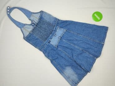 moda jeansy: Denim, Sukienka damska, rozmiar 2XS — 3