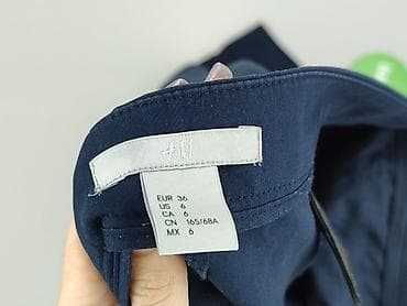 white widow spodnie: H&M, Spodnie materiałowe damskie, rozmiar S — 4