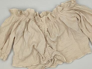 krotka bluzki z bufiastymi rękawami: Bluzka damska, rozmiar S — 2