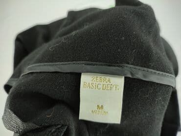 czarne spodnie materiałowe: Zebra, Spodnie materiałowe damskie, rozmiar M — 4