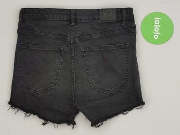 spodenki jeansowe z wysokim stanem pull and bear: Bershka, Szorty damskie, rozmiar M — 3