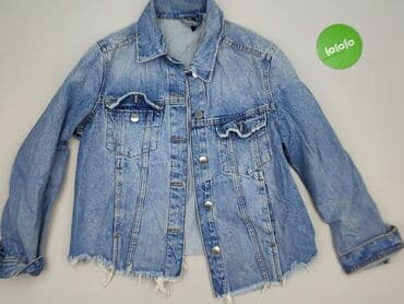 mohito kurtka jeansowa z nadrukiem: H&M, Women`s jeans jacket, size S — 3