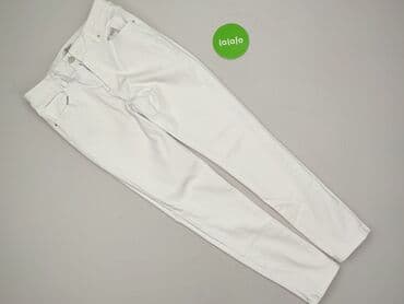 biale szerokie jeansy: Toxik3, Jeansy damskie, rozmiar L — 2