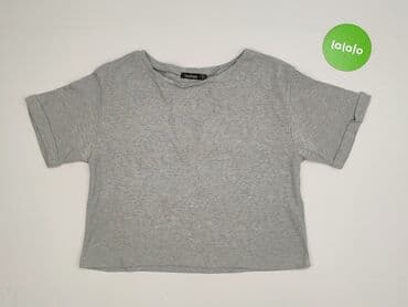 koszulki w paski damskie: Boohoo, T-shirt damski, rozmiar S — 2