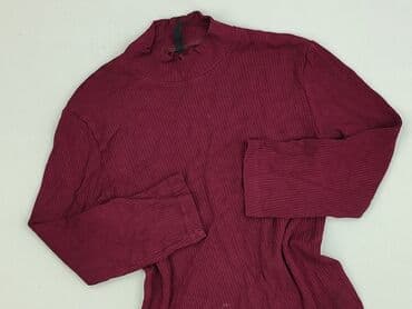 sweter piórkowy na drutach: Basic, Bluzka damska, rozmiar L — 1