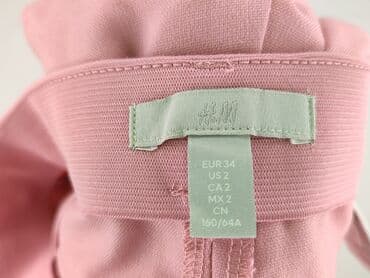 marynarka w kratę hm: H&M, Spodnie materiałowe damskie, XS — 4