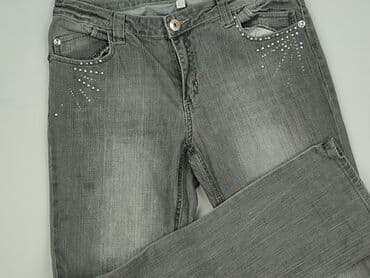 grey jeans: Jeansy damskie, rozmiar XL — 1