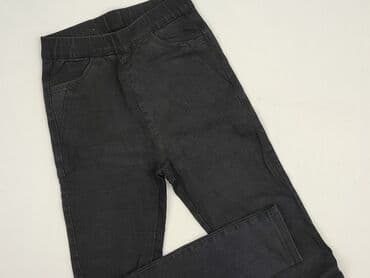 Women's Clothing: Material trousers for women, size S (EU 36) — 1