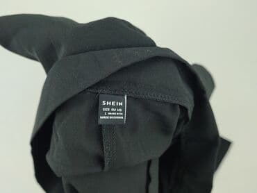 długie spodnie damskie dla wysokich: Shein, Spodnie materiałowe damskie, rozmiar L — 4