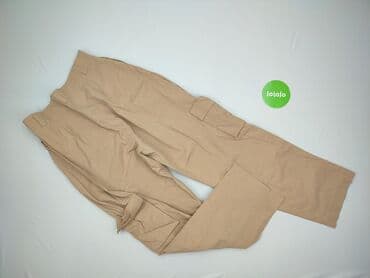 woskowane legginsy z wysokim stanem zara: Spodnie cargo damskie, rozmiar M — 3