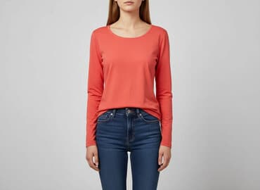 apricot bluzki: Bluzka damska, rozmiar S — 5