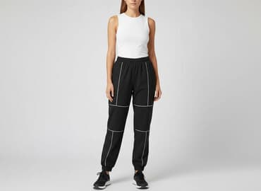 shein spodnie dresowe: Shein, Spodnie materiałowe damskie, rozmiar S — 7