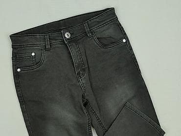 koszulka lewis: Spodnie jeansowe, Y.F.K., 12 lat, 152, stan - Idealny — 1