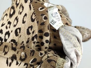 piżama w krowie łaty: Spodnie materiałowe damskie, 2XL — 4