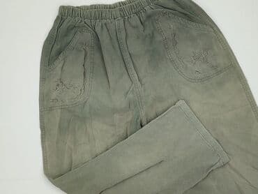 spodnie baggy damskie jeans: Spodnie materiałowe damskie, rozmiar S — 1