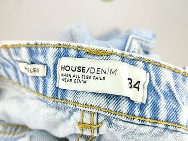 relaxed jeans: House of Denim, Jeansy damskie, rozmiar XS — 4