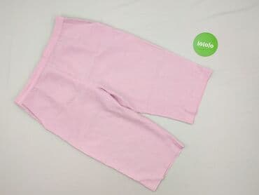 spódnico spodnie lniane: Spodnie 3/4 damskie, rozmiar L — 3