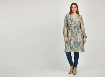 zara sukienki sweterkowe: Zabaione, Sukienka damska, rozmiar XL — 7