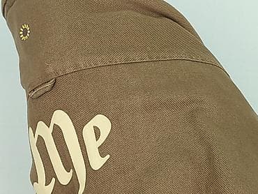 kurtka kozuszek: Kurtka damska Review x Matu – brązowa, z napisem „Me Against The — 8