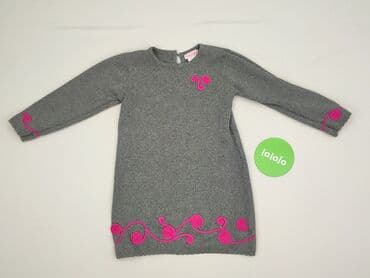 sukienka w geometryczne wzory: Dress, 4-5 years, 104-110 cm, condition - Perfect — 2