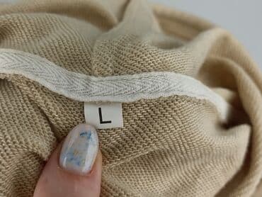 oversized t shirty basic: Women`s hoodie, size L (EU 40) — 4