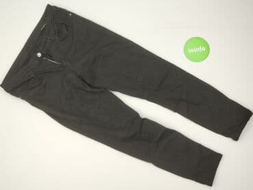 srebrne legginsy: Jeansy damskie, M — 2