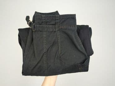 cargo wide leg: Spodnie damskie, rozmiar S — 4