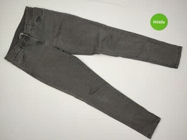 szare szerokie jeansy: UP2Fashion, Jeansy damskie, rozmiar S — 2