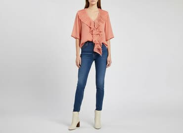 zara sukienki wyprzedaże: Zara, Bluzka damska, rozmiar L — 6