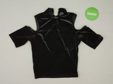 czarne bluzki z krótkim rękawem allegro: New Look, Women's blouse, size M (EU 38) — 2