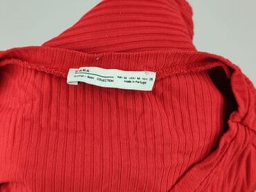 czerwone klapki zara: Zara, Bluzka damska, rozmiar M — 4