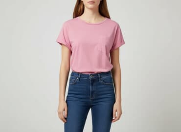 pink carhartt t shirty: Basic, T-shirt damski, rozmiar S — 1