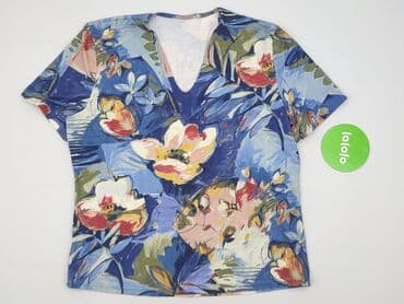 żółte bluzki z krótkim rękawem: Bluzka damska, rozmiar 3XL — 2