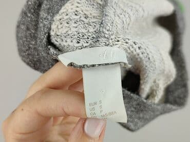 niebieska bluzka h m: H&M, Bluza z kapturem damska, rozmiar S — 5