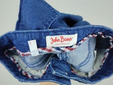 spódniczka dżinsowe z wysokim stanem: John Baner, Spódnica damska, rozmiar L — 4