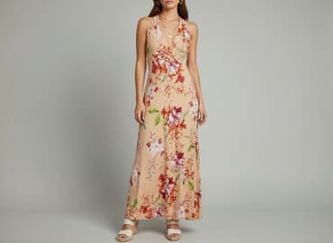 sukienki pomarańczowa na wesele: BODY FLIRT, Sukienka damska, rozmiar S — 6