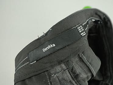 bershka nirvana: Męskie spodnie garniturowe Bershka – model Wide - Krój: Wide — 5