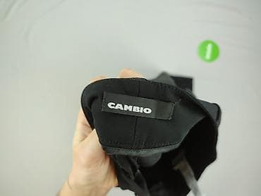 czarne dresy reserved: CAMBIO, Spodnie materiałowe damskie, rozmiar S — 4