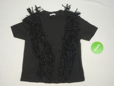 koszulka z fredzlami: Zara, T-shirt damski, M — 3