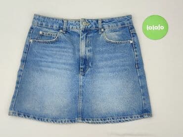 asymetryczne spódnice w paski: Bershka, Spódnica damska, M — 2