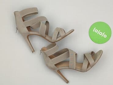 sandały szpilka: Sandały damskie, rozmiar 39 — 4