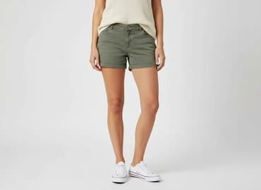 krótkie spodenki jeansowe hm: H&M, Szorty damskie, rozmiar L — 7