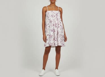 lekkie zwiewne sukienki na lato: Sukienka damska, rozmiar S — 5