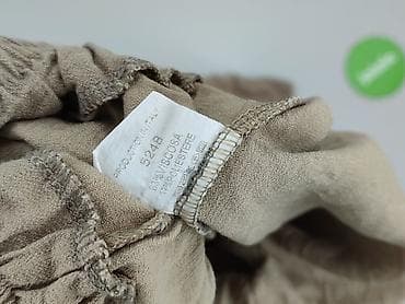 linen trousers pull and bear: Moda Italia, Spodnie materiałowe damskie, rozmiar S — 4