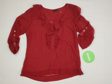 top z piórami mango: STOCKH LM, Bluzka damska, M — 2