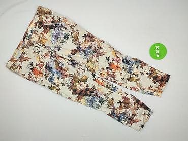 pull and bear biale spodnie: Zara, Spodnie materiałowe damskie, rozmiar L — 2